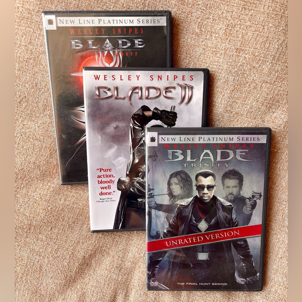 MARVEL : Blade Trilogy DVD Set